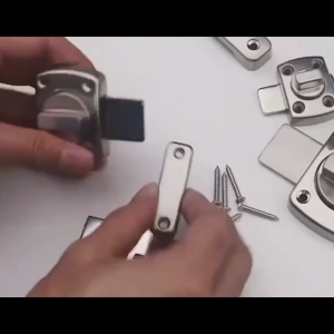 Zinc alloy safety thickened casting barrel bolt sliding latch universal door lock security latch