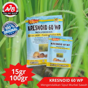 Kresnoid 60 WP Fentin Asetat Keong Siput Sari Kresna Bentan Anti Keong 15gr 100gr