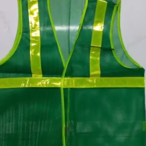 ÁO LƯỚI PHẢN QUANG BẢO HỘ LAO ĐỘNG(XANH LÁ)