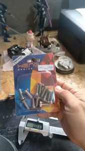 น็อตจานดิส สแตนเลส ฟรีโน่ / น็อตสแตนเลส ยึดจานดิส รุ่น MIO/FINO/NOUVO/FINN/M-SLAZ/MT (หัวจี้ลาย) น็อตจานแต่ง ยามาฮ่า งานเฮงสกรู