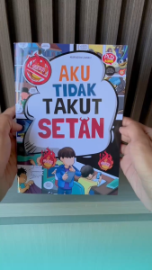 Komik Aku Tidak Takut Setan Karya Nurudin Zanki Buku Anak Pocong Sundel Bolong Genderuwo Penerbit Pustaka Quran Sunnah PQS