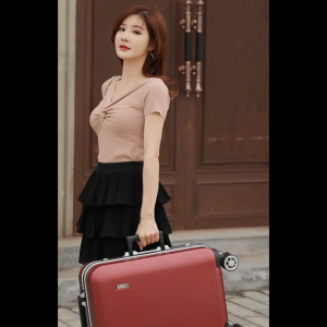 Luggage Cover Waterproof PVC Black Trim/ Fully Transparent Suitcase Protective Case