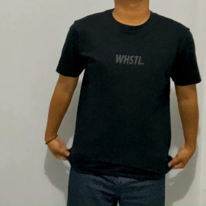 WHSTL. Kaos - Foamlogo #1 - Black