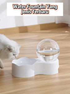 KUCINGJER 2.3L 3PIN Pet Water Fountain Cat Water Bowl Water Dispenser Automatic Circulate Dog Water Feeder Mute Smart Bowl