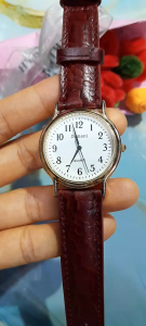 Đồng hồ nữ Domani dây da second hand si nhật đã qua sử dụng