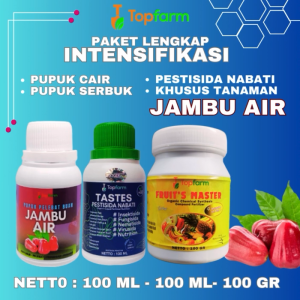Pupuk Topfarm / Pupuk Paket Lengkap Buah Jambu Air / Pupuk Khusus Jambu Air / Pupuk Booster Buah Jambu Air Lengkap / Pupuk Jambu Air Terbaik