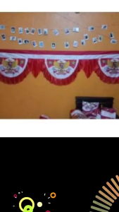 Bendera untuk Dekorasi: Qwertys Bendera Beckgroun Semi Merah Putih & Jadul Merah Putih