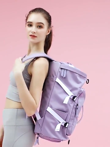 [ไซโลรองเท้าอิสระ] กระเป๋าขนาดใหญ่สำหรับเดินทาง ความจุขนาดใหญ่ กระเป๋าเป้สะพายหลัง Traveling Bag