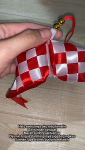 Dekorasi 17 Agustus Gantungan Ketupat Merah Putih HUT RI