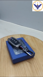 Ốp chìa khóa xe KIA K3 CERATO 2016-2017-2018 kiểu dáng thể thao  chất liệu hợp kim cao cấp - chìa thông minh