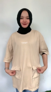 kaos oversize kaos pria/wnaita kaos lengan pendek kaos casual 2 pocket
