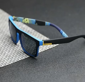 Kacamata Hitam Polarized Pria Anti Silau Matahari UV400 Kotak Polos HD Aviation Olahraga