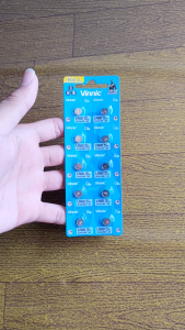 Vinnic AG1 Baterai jam tangan Vinnic L621F LR60 Alkaline 1.5V Original (1pcs)