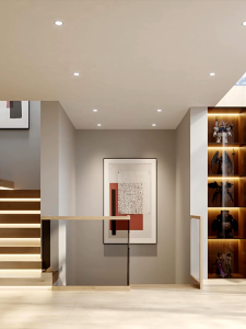 9W Circular Recessed SMD LED Panel Down Light (Super slim type)6500K Daylight Color Temperature