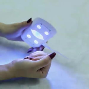 Pengering Kutek Gel Lampu LED UV Mini 6W Portabel Nail Dryer / Sun Mini Sinar UV Kutek DMO AF04