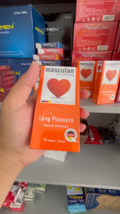 Bao cao su Masculan -Kéo dài thời gian -Long pleasure ( Che tên sản phẩm khi giao hàng )
