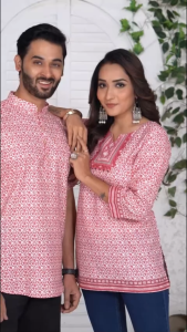 Sonali Premier Quality Couples Collections Mens Top / kurta melayu / baju bollywood Raya / Womens Top