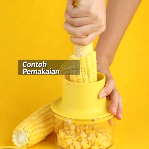 GTB - 2 in 1 Multi-Fungsi Parutan Jagung & Parutan Jahe Corn Stripper Alat Pemarut Jagung BPA Free R355