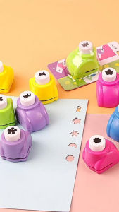 Gratis Semua - Paper Puncher Mini DIY / Craft Embossing Puncher Pemotong Kertas