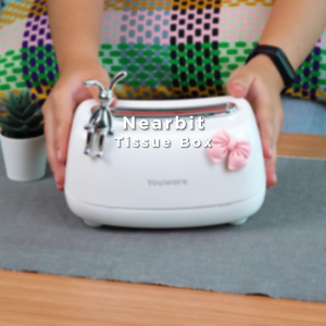 Youware - Nearbit Kotak Tisu Kelinci Rabbit Tissue Box / Kotak Tisu Dinding / Wadah Tisu Tempel / Kotak Tisu Plastik / Kotak Tisu Estetik / Aesthetic Tissue Box / Modern Tissue Container / Kotak Tisu Transparan