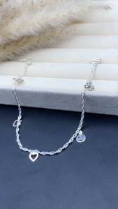 Lắc Chân Nữ Bạc Hiểu Minh LC052