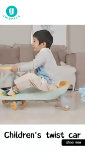 gogo car twist Car Kids Swing Car Children for 1-8 Years Old