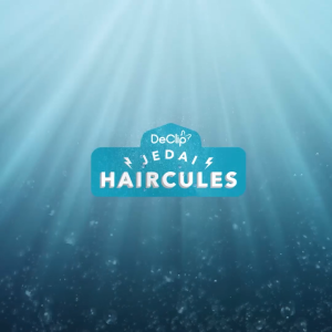 Jedai Haircules DeClip: Aksesoris Rambut Warna Crystal Blue Pearl