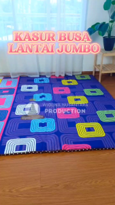 Kasur busa lantai jumbo 180x180x3cm GERATIS SARUNG BANTAL | KASUR BUSA MURAH