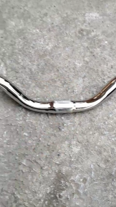 Stang Handlebar Risebar Steel Vintage Chrome Panjang 580 mm Standar 25.4 mm Federal Commuter Sepeda Lipat