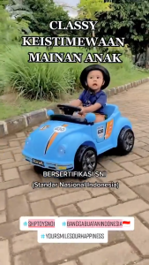 Classy BIRU Volta Toys by SHP (Volta 5004) Mainan Mobil Aki Remote Control