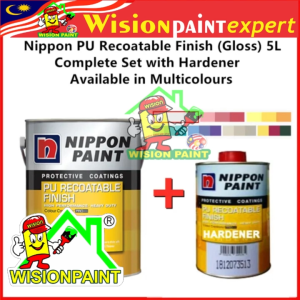 ( 1L ) PU NIPPON PAINT ( PU RECOATABLE FINISH ) HIGH PERFORMANCE