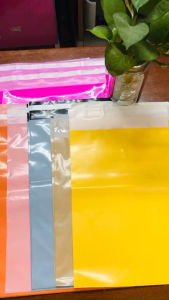 {Size 38*48] - 1kg - Túi niêm phong bóng dai túi gói hàng(2da)