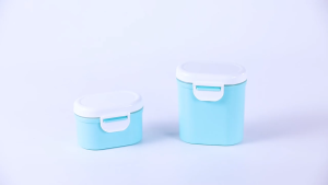 HOMSA 400/800ML Baby Milk Powder Box Portable Food Supplement Travel Airtight Sealed Cans Container