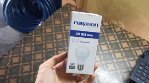Bóng led bulb Paragon 9W chính hãng ánh sáng vàng