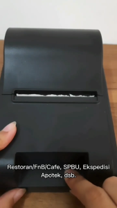Printer Bluetooth Thermal 80mm Sharkpos C80BT USB RPP02N RJ11 Support Mokapos Cetak Struk Kasir PPOB