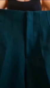 Celana Kerja Scuba Pensil Highwaist Saku Paspol