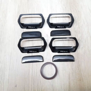 Outer Cover Handle Pegangan Pintu Mobil Avanza Lama Xenia Lama 2004 - 2011 TRD Sportivo Carbon
