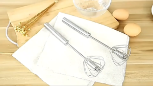 2 pc Better Beater Stainless Steel: Alat Pengocok Telur Adonan Kue Susu Serbaguna Isi 2 Pcs