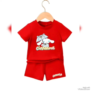 Stelan Kaos anak Perempuan CINNAMOROLL Untuk Usia 1-8 Tahun