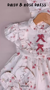 Dress bayi perempuan | dress newborn | dress aqiqah bayi