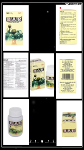 Bar hỗ trợ bệnh lý về gan nhuận tràng lọ 180 viên