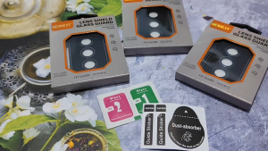 Gennext Ring Tempered Glass Camera Cover Pelindung Kamera Samsung Galaxy A35 A55 Anti Gores Protector