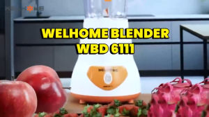 NEW!!Blender Welhome WBD-6111 Gelas Plastik 2in1 / Blender Murah Plastik Welhome