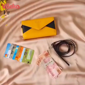 Vaska V11: Dompet Wanita Praktis & Stylish