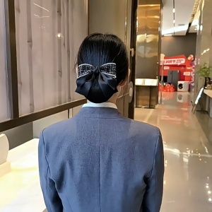 Hairnet Rambut Pita Jepit Bowknot Harnet Cepol Rambut Wanita