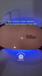 Lampu UV LED Lampu SInar Ultraviolet Pengering Resin Nail Art Kutek Nail Polish Dryer Cahaya Alat Pengeras Resin UV Cat Kuku Cet Gel Terang Murah Awet Good Quality Simple Praktis Aksesoris Kecantikan Salon Peralatan Plastik  Sunmini Shopping Arena Malang