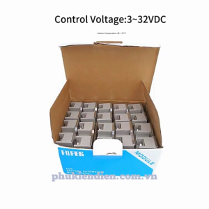 Rơ le bán dẫn SSR-40DA-H SSR-75DA-H SSR-100DA-H Solid state relay điện áp vào 3-32VDC điện áp ra 90-480VAC