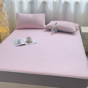 Mattress Protector Elastic Fitted Bedsheet Cadar Tilam Bedspread Single Queen King Mattress Cover Dust Cover Mattress Protector Queen/King Solid color Fitted Bedsheet Tilam Cadar Bedding