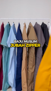 Jubah Gamis Pria Lengan Pendek Abu Bakar by Hawari Bahan Soft Spun Nyaman Polanya Kekinian Untuk Kajian - Lazada