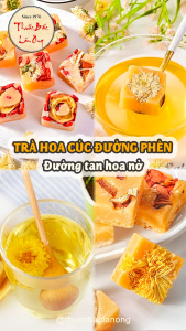 1kg Viên cúc đường phèn mix vị pha trà